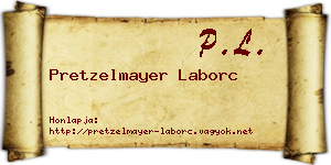 Pretzelmayer Laborc névjegykártya